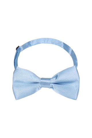 Mavi Ayarlanabilir Saten Bebek Ve Çocuk Papyonu Mavi