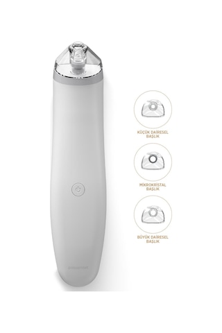 Polosmart Pbs509 Pilli Siyah Nokta Temizleme Cihazı Beyaz