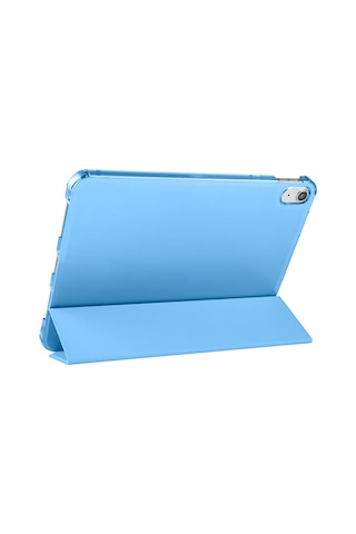Apple Uyumlu iPad, A16 11.nesil 2025 Smart Folio Cover Akıllı Uyku Modlu Pu Deri Standlı Tablet Kılıfı Kapaklı Kılıf