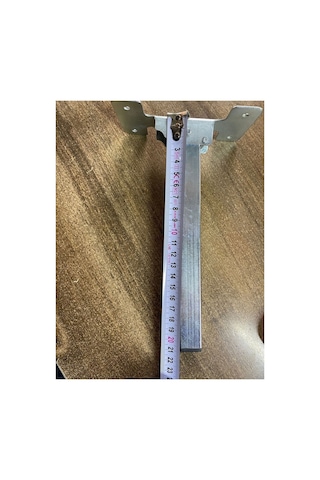 Demir Sofra Ayağı 21 Cm Uzunlukta 4adet Vida Dahil Gri
