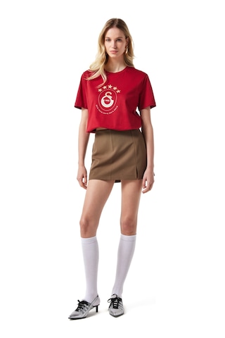 Gsstore Galatasaray 5 Yıldız T-shirt E251352-2 Kırmızı