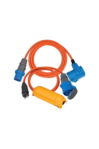 Brennenstuhl Kamp Adaptör Seti Cee Kablosu 1.5 Metre+cee 230 V Çevirici Kablo 3 Metre+kablo Saklama Aparatı Ip44 Lisanslı H07rn-f 3g2,5