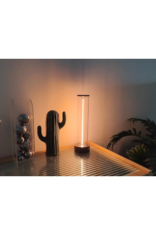 Monozone Manyetik Masa Lambası Abajur Şarjlı Modern Okuma Işığı