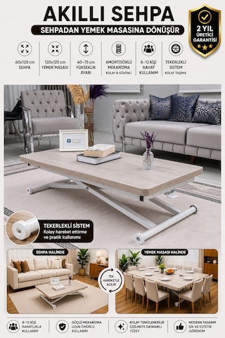 Home Üst Tabla Mdf Libon Oval Köşe Alt Beyaz