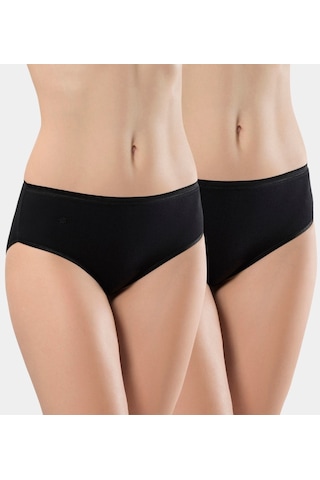 Türen Kadın Ribanalı Dikişsiz 2'li Pamuklu Bikini Külot 001