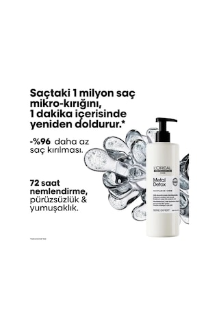 Loreal Metal Detox -metal Arındırıcı Şampuan Öncesi Bakım Ön Şamp