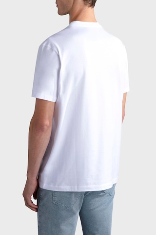 Paul & Shark Erkek T Shirt 24411041 010 Beyaz Beyaz