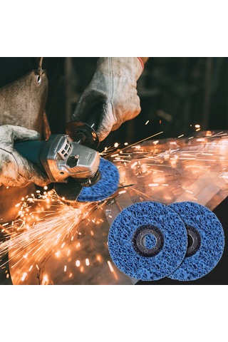 Ximistore9 Mor Disk - 115mm Çapında Açılı Taşlama İçin Pas Ve Boya Sökme Diski