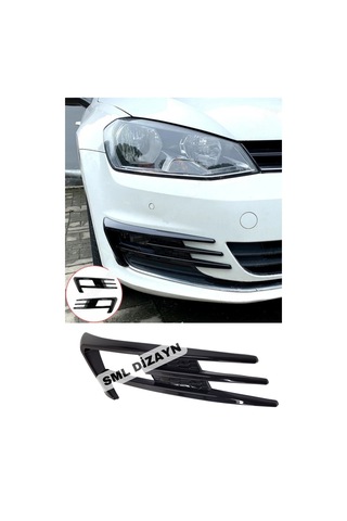 Golf 7 Sis Çerçevesi Parlak Siyah