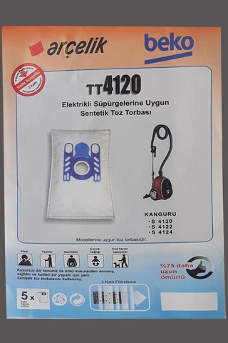 Uyumlu Al 650 Toz Torbası Bez 10 Adet Toz Torbası