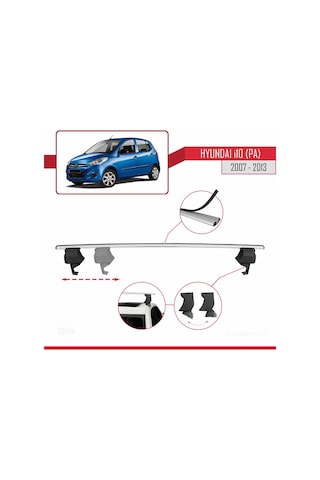 Hyundai İ10 Pa 2007-2013 Arası İle Uyumlu Ace-4 Ara Atkı Tavan