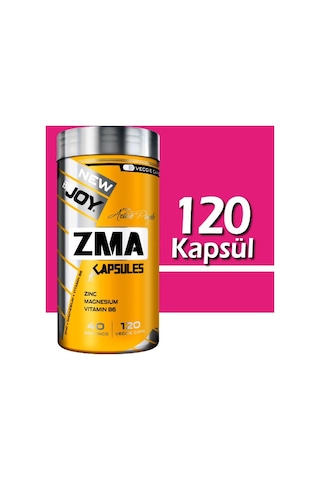 Bigjoy Sports Zma Magnezyum Çinko B6 Vitamin İçeriği 120 Kapsül