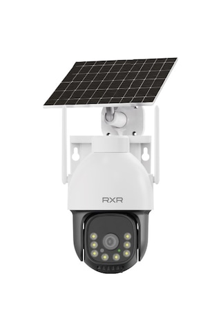 RXR C11 4G E Sim Destekli Bataryalı Solar Dış Ortam 355° Hareket Kontrollü Güvenlik IP Kamerası