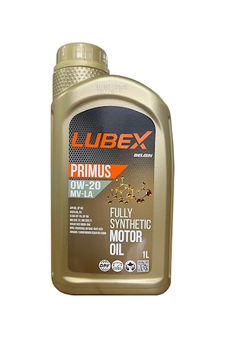 Lubex Primus MV-LA 0W-20 Partiküllü Motor Yağı