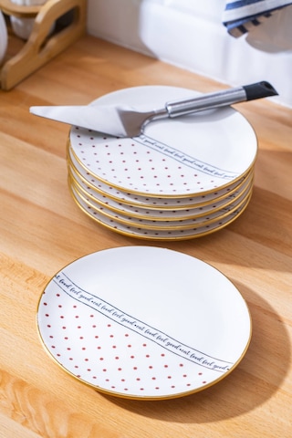 Acar Feel Good 6 Lı Pasta Tabağı Seti - 19 CM