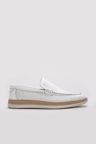 Fast Step Hakiki Deri Erkek Casual Ayakkabı 628ma0-26zm Beyaz