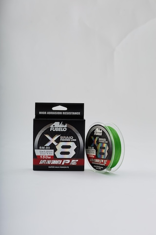 Fubelo Braid Line 8x Green 0.16 Mm - Standart