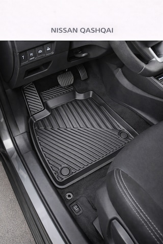 Nissan Qashqai Alt 2014-2020 Uyumlu 3d Oto Paspas Ve Bagaj Havuzu Set Premium
