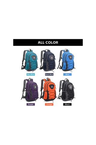 Weikani Açık Havada Yürüyüş Sırt Çantası 20l Su Geçirmez Kamp Turuncu