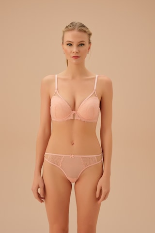 Suwen Laurel String Külot St4410602077 Pembe