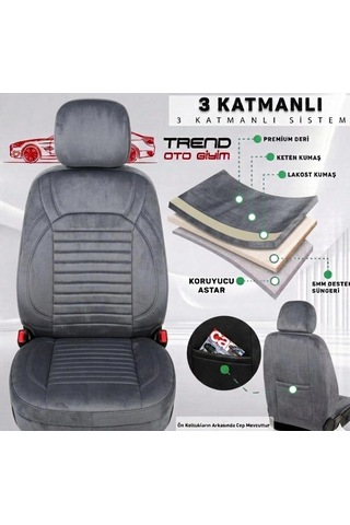 Standart Koltuk Kılıfı - Babyface - 4+1 Araçlara Uyumlu