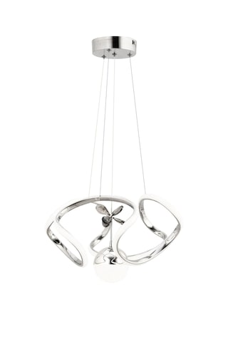 Dragon Tek Toplu Krom Led Avize