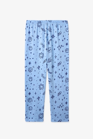 Penti Mavi Erkek Çocuk Cosmic Gömlek Pijama Takımı Pnjg4wc726ıy-bu11 Bu11