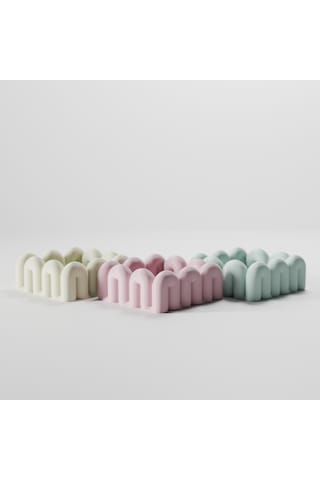 Arch Tray Kemer Formlu Dekoratif Mini Tepsi Buzul Yeşili