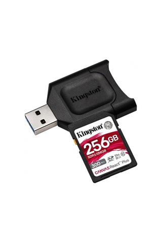 KINGSTON 256GB CANVAS REACT PLUS SDR2/256GB ROFESYONEL SD HAFIZ
