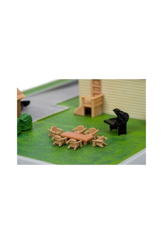 Hızlı & Öfkeli Nano Dom'un Evi Diorama Modellemesi Renkli