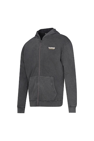 Hummel Yantar Fermuarlı Siyah Erkek Sweatshirt 922530-2001 Siyah