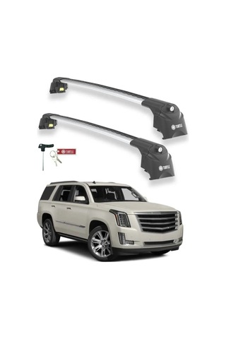 Turtle Cadillac Escalade Gmt K2xl 2015-2020 Ara Atkı Air2 Gri