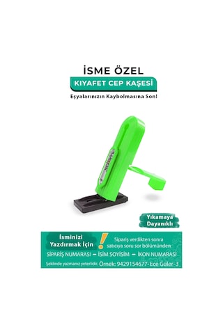 Yeşil Cep Kaşesi, Elbise İsim Ve Kıyafet, Defter Kitap Kaşesi Anaokulu Kreş Etiket, Öğrenci Kaşesi Çok Renkli