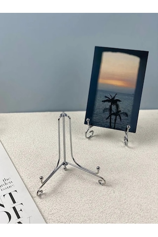 Lunext Dekoratif Tabak İçin İç Dekorasyon Standı 453041317 Gri