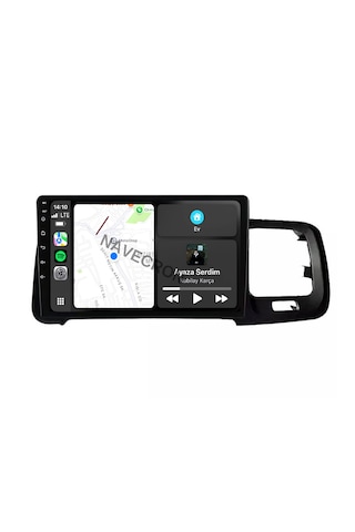 Volvo S60 2011-19 9" Uyumlu Androıd Multimedya Gerçek 2/32 Kablosuz Carplay Geri Görüş Kameralı 9"