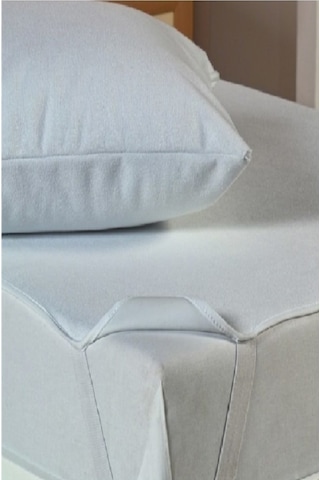 Divanev 70x110 Cm Yastık Kılıflı Sıvı Geçirmez Pamuk Alez Ve Yastık Kılıflı Alez ,, Takım Beyaz