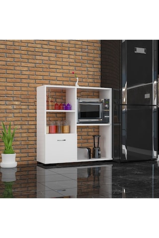 Modilan Mikrodalga Mini Fırın Dolabı Beyaz