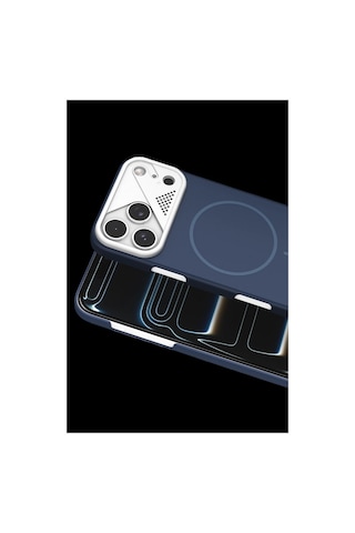 Joko Apple iPhone Uyumlu 17 Pro Max Export Magsafe Kapak - Lacivert