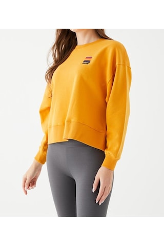Eylül Moda Kadın Hardal Oversize Sweat Hardal
