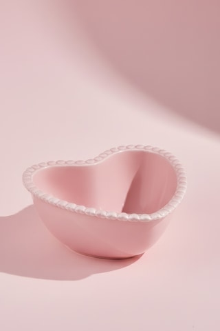 Karaca Pink Love Porselen Kase Pembe 15 Cm Pembe