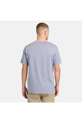 Timberland Kennebec River Linear Logo Erkek T-shirt-32655 Gri