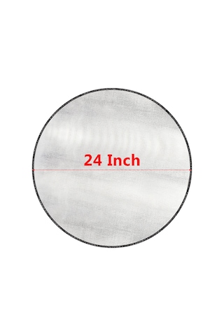 Ximistore9 24 İnç Yangın Önleyici Barbekü Matı - Isıya Dayanıklı Dış Mekan Koruma