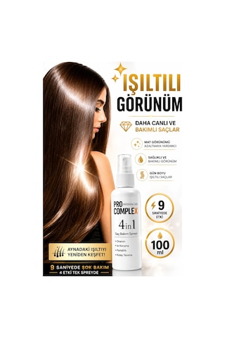 4in1 9 Saniyelik Şok Bakım Spreyi 100 ML