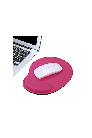 Wezone Ergonomik Bilek Desteği Li Mouse Pad - Yumuşak Malzeme, Pürüzsüz Yüzey, Pembe Renk - Dizüstü Bilgisayarlar İçin Diğer