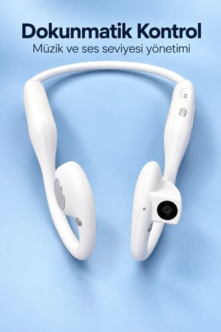Video Kayıt Özellikli Bluetooth Kulaklık Sesli Asistan Destekli Najmaddin Belirtilmemiş