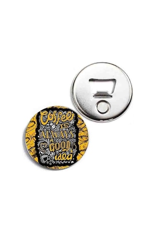 Kahve Çekirdeği Temalı Magnet Renkli Kahve Çekirdeği Temalı Magnet Renkli