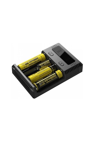 Nitecore New İ4 / İ4 Li-ion 18650 Pil Şarj Aleti