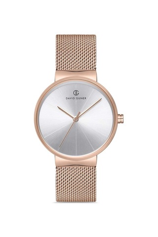 Davıd Guner Dg-8130lc-c1 Kadın Kol Saati Gold - Gümüş