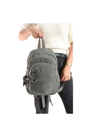 571 Collections Ultra Hafif Çok Cepli Orta Boy Sırt Çantası Unisex Gri Model: 571-4c Gri