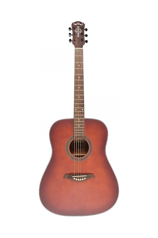 Madison Mag-41m-trd Akustik Gitar - Şeffaf Kırmızı Başlangıç - Trans Red 41 İnç Dreadnought Kasa, Transparent Red Parlak Bitiş, Ihlamur Gövde, Güçlü Akustik Tını Ölçüler: 648 Mm Skala Uzunluğu
